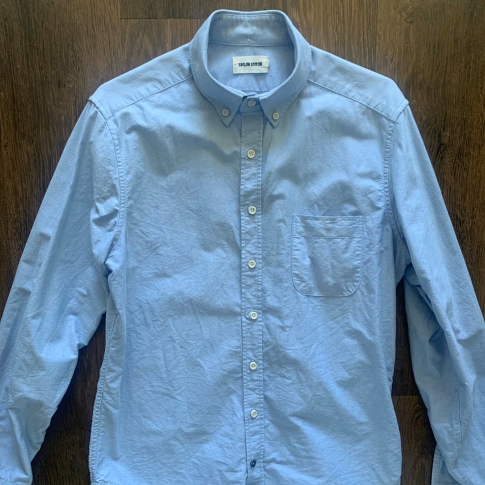 Taylor Stitch The Jack Everyday Blue Oxford 40